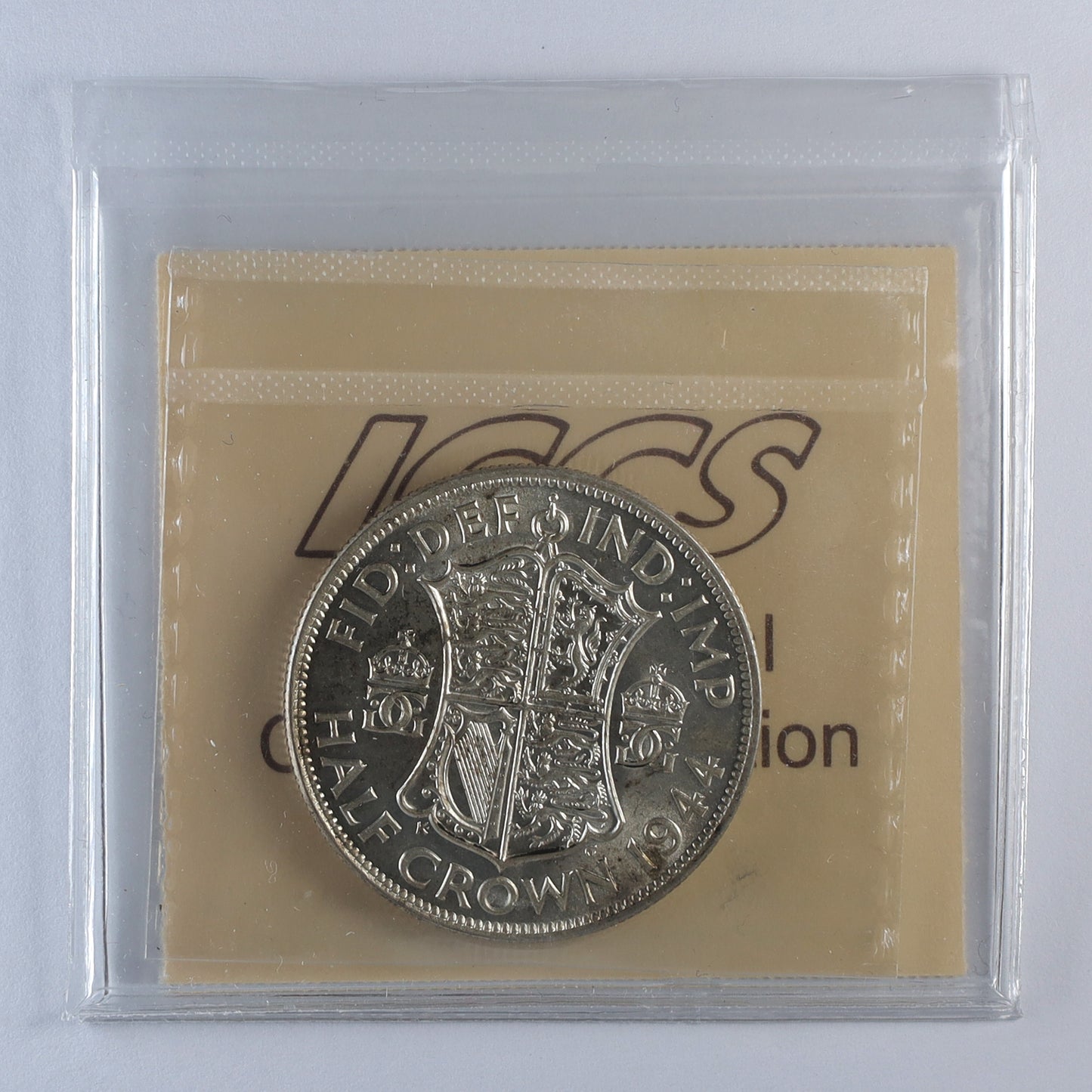 Great Britain 1944 Half Crown ICCS Certified AU55 (DOD)