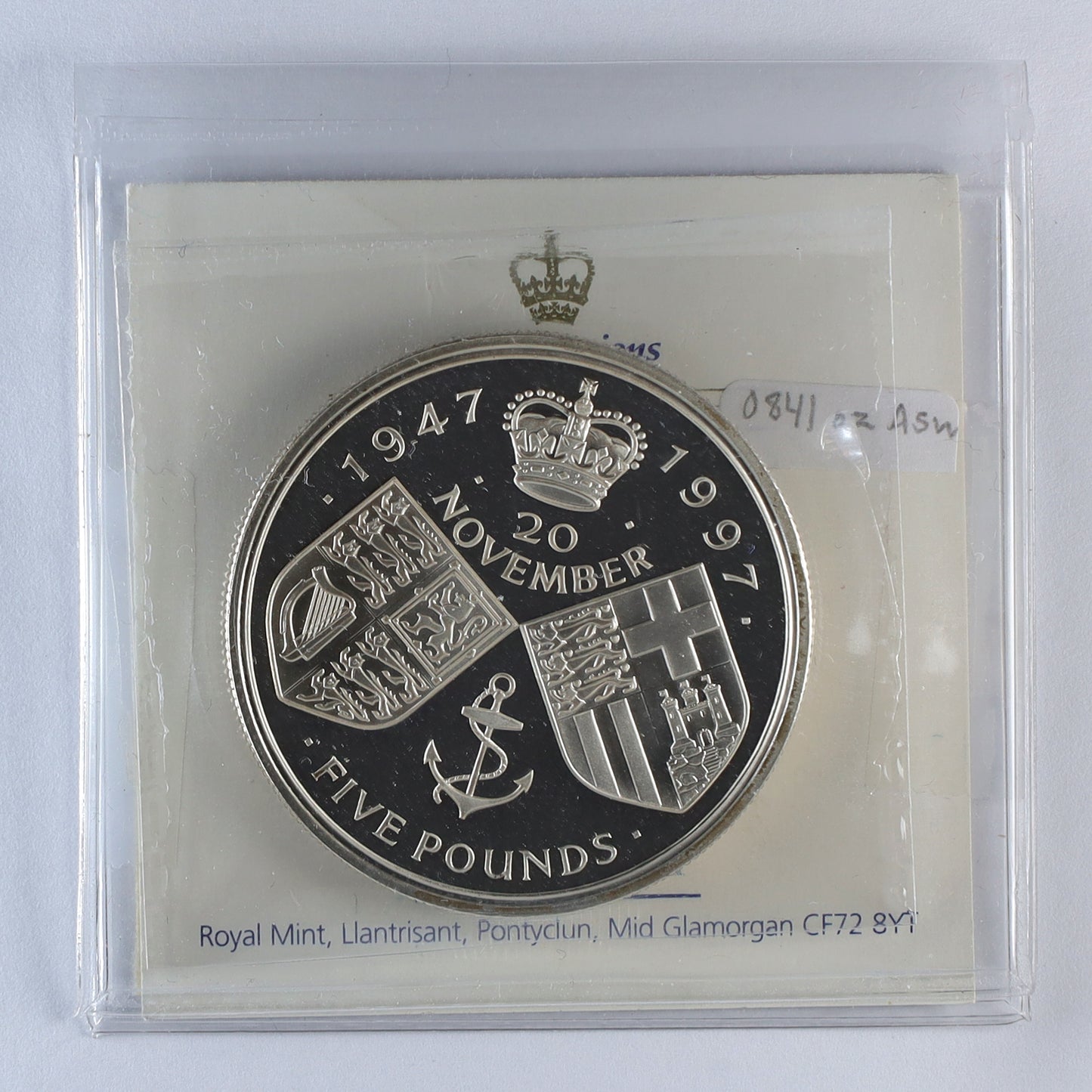 Great Britain 1997 Elizabeth II & Philip Golden Anniversary Crown ICCS Cert. PF67 (DOD)