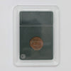 ERROR 1969 Clipped Planchet USA Cent in Slab (DOD)