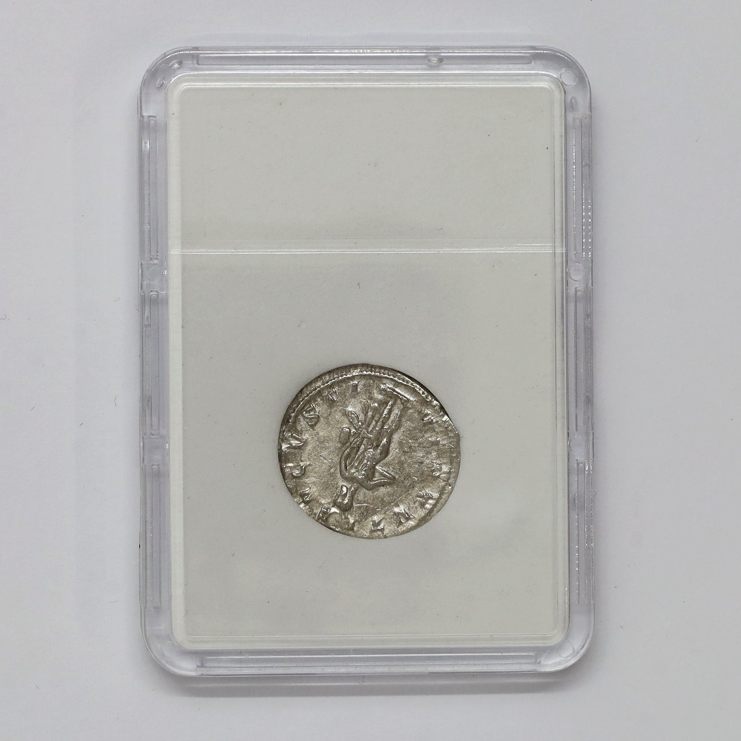 Ancient Rome 238-244 AD Gordian III w/ Hercules Reverse Silver Antoninianus in Slab (DOD)