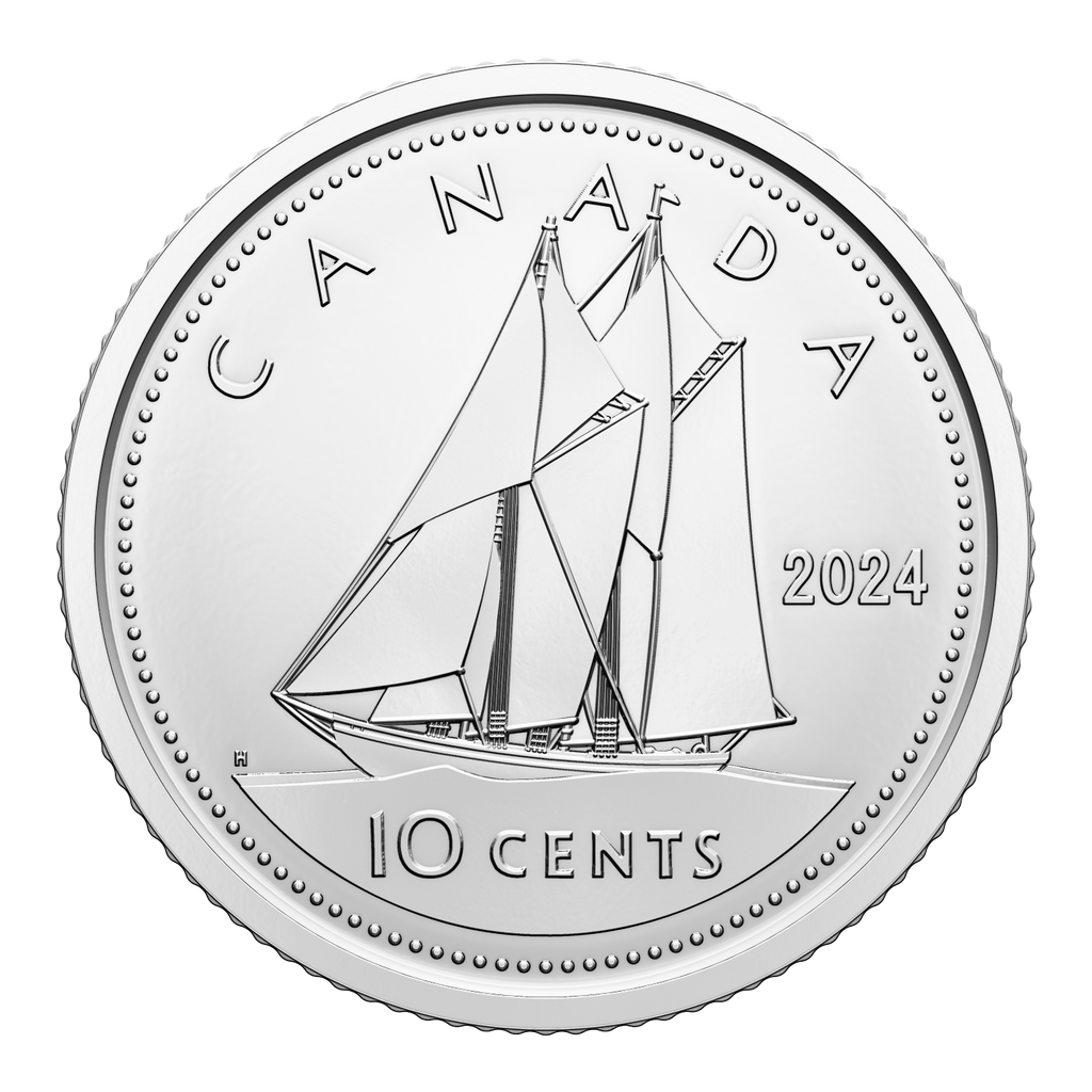 2024 Canada 10-cents Brilliant Uncirculated (MS-63)