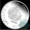 2014 Niue $2 Mickey and Friends - Donald Duck Silver Proof (No Tax)