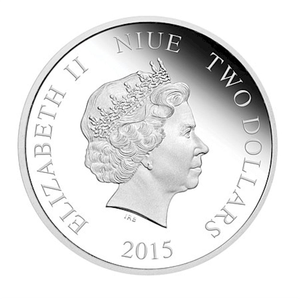 2015 Niue Great Barracuda 1oz. Silver Coin (TAX Exempt)
