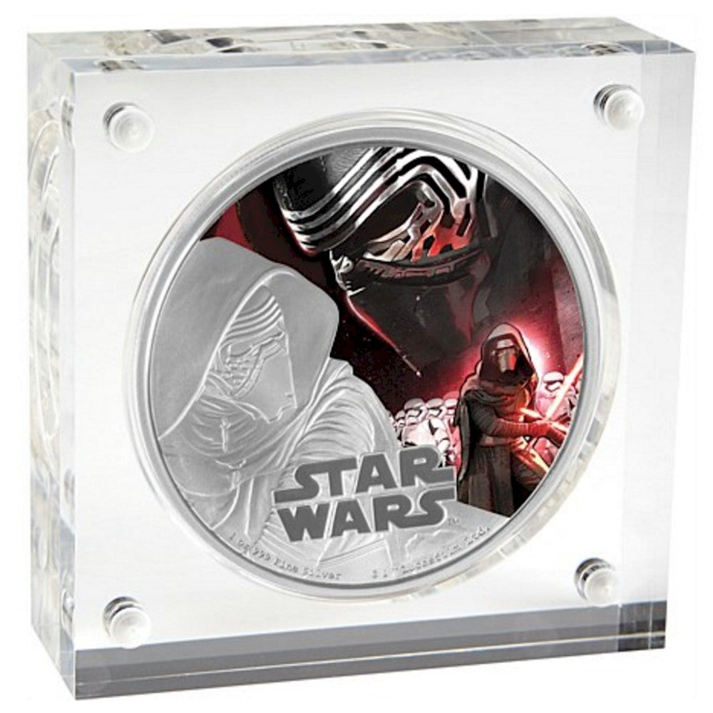 2016 Niue $2 Star Wars: The Force Awakens - Kylo Ren (TAX Exempt) impaired