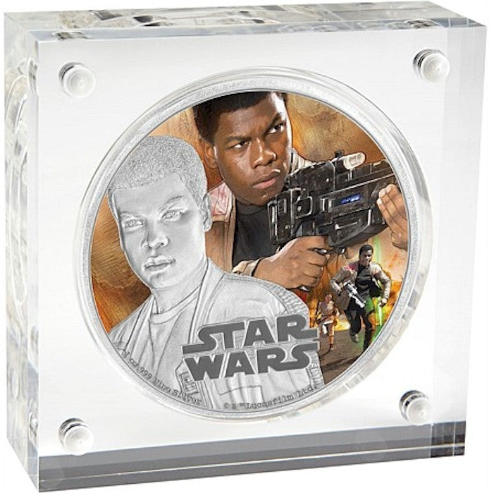 2016 Niue $2 Star Wars: The Force Awakens - Finn Silver Proof (No Tax) See Desc.