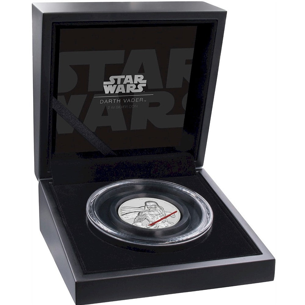 2017 Niue $5 Star Wars - Darth Vader 2oz High Relief Silver (No Tax)