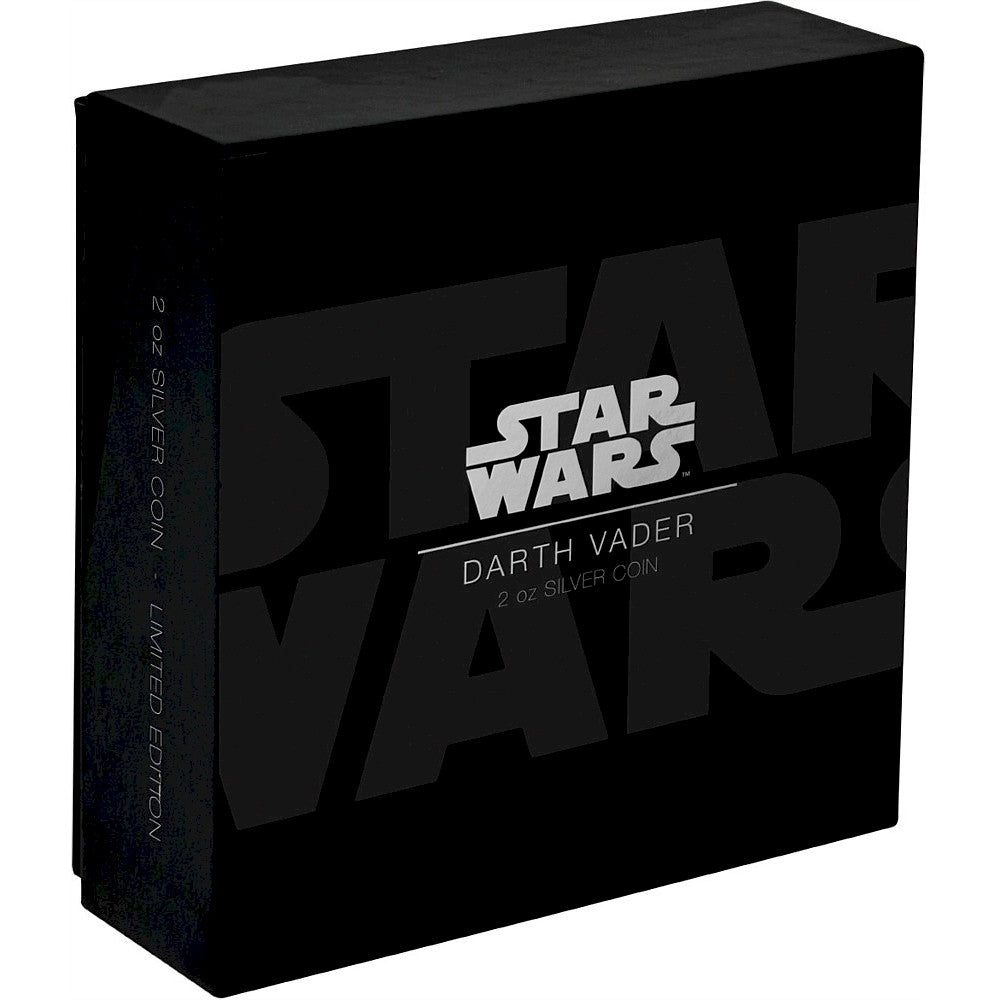 2017 Niue $5 Star Wars - Darth Vader 2oz High Relief Silver (No Tax)