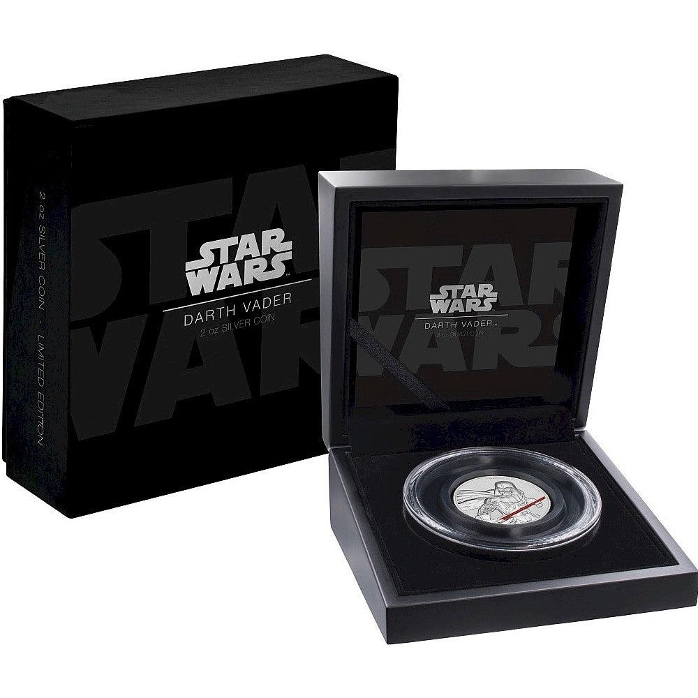 2017 Niue $5 Star Wars - Darth Vader 2oz High Relief Silver (No Tax)
