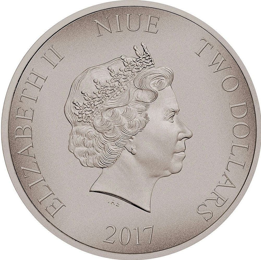 2017 Niue $2 Warriors of History - Mongols Fine Silver (No Tax)