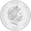 2017 Niue $2 Star Wars: The Last Jedi - Luke Skywalker Fine Silver (No Tax)