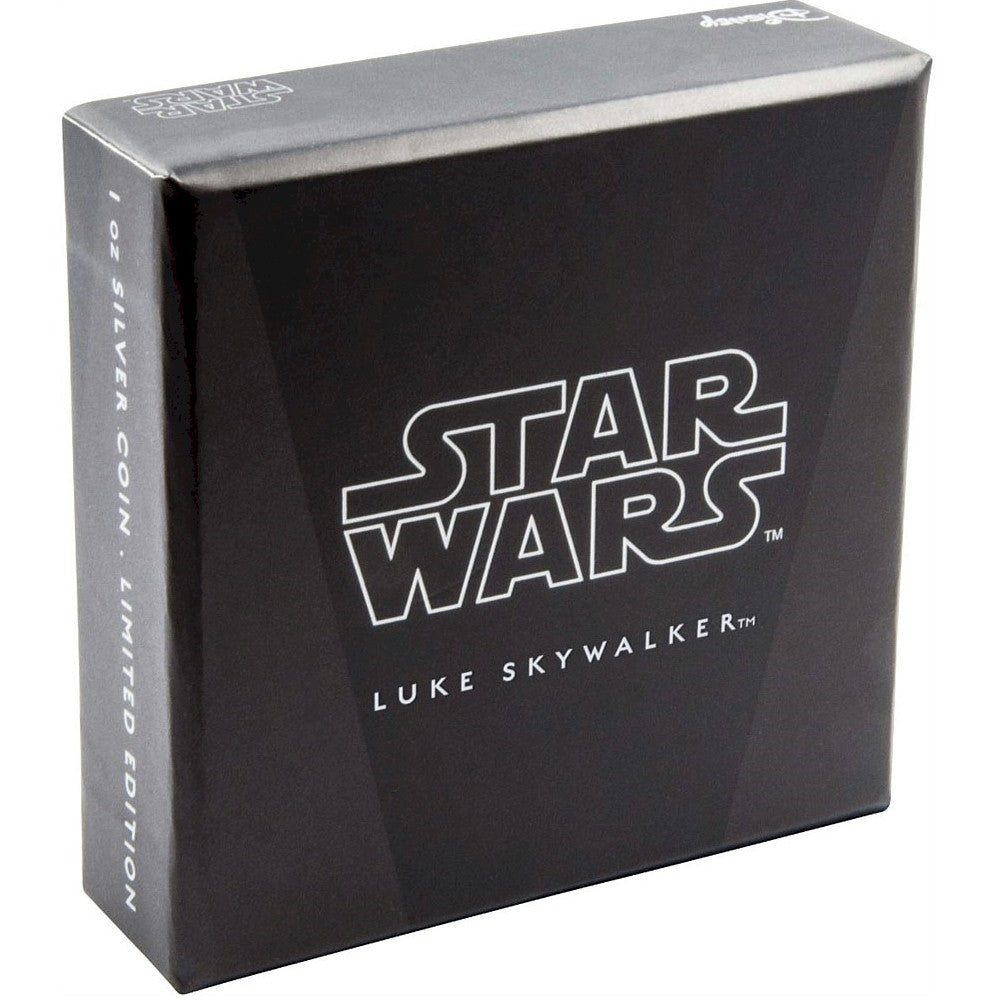 2017 Niue $2 Star Wars: The Last Jedi - Luke Skywalker Fine Silver (No Tax)