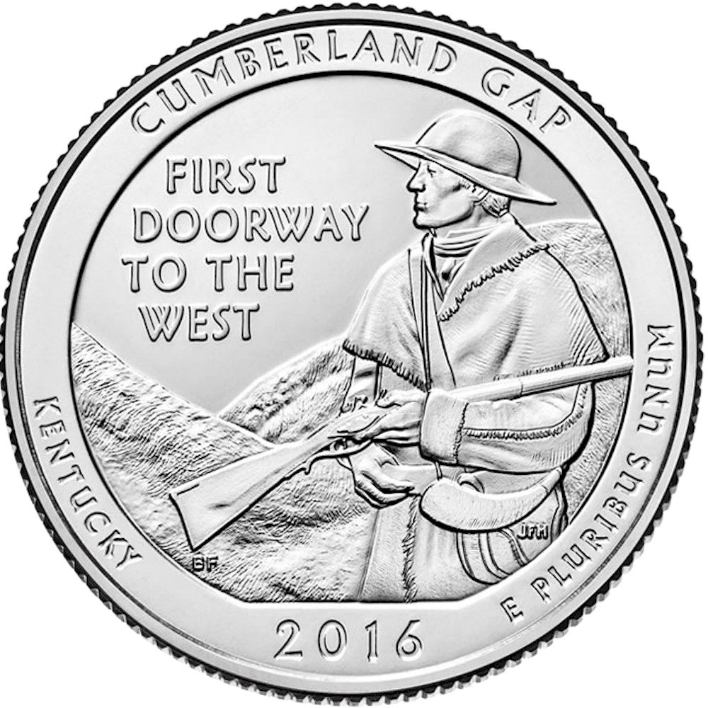 2016 USA National Parks Quarter Set - P&D Singles (total of 10 coins)