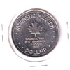 1980 Magnetic Hill Inn, NB, Trade Dollar Token: Where Cars Coast Uphill