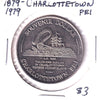 1979 Charlottetown, PEI, Trade Dollar Token: Hospital 100th Anniversary