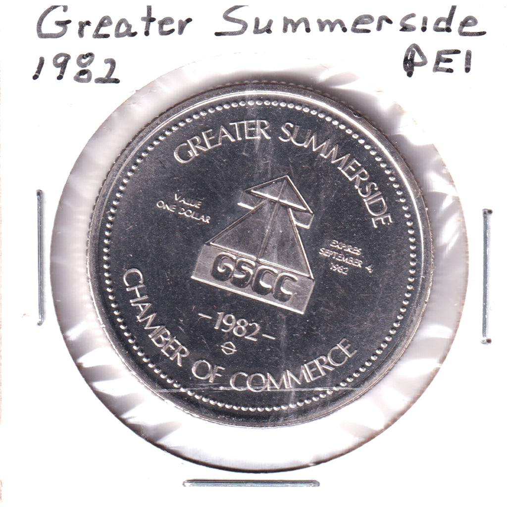 1982 Greater Summerside, PEI, Anne Dollar Token