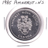 1985 Amherst, NS, Trade Dollar Token: Cumberland County Museum