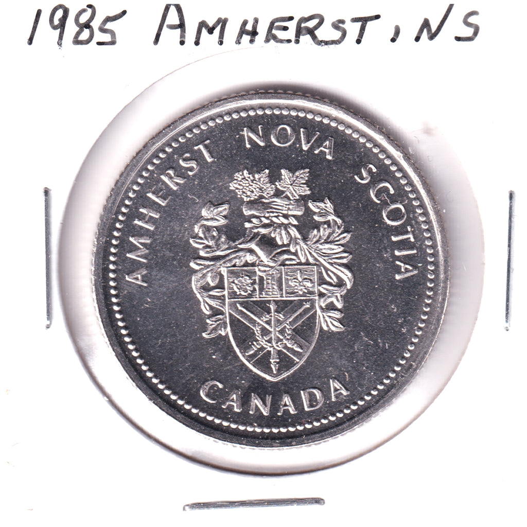 1985 Amherst, NS, Trade Dollar Token: Cumberland County Museum