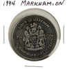 1994 Markham, ON, Two Dollar Trade Token: William Moll Berczy