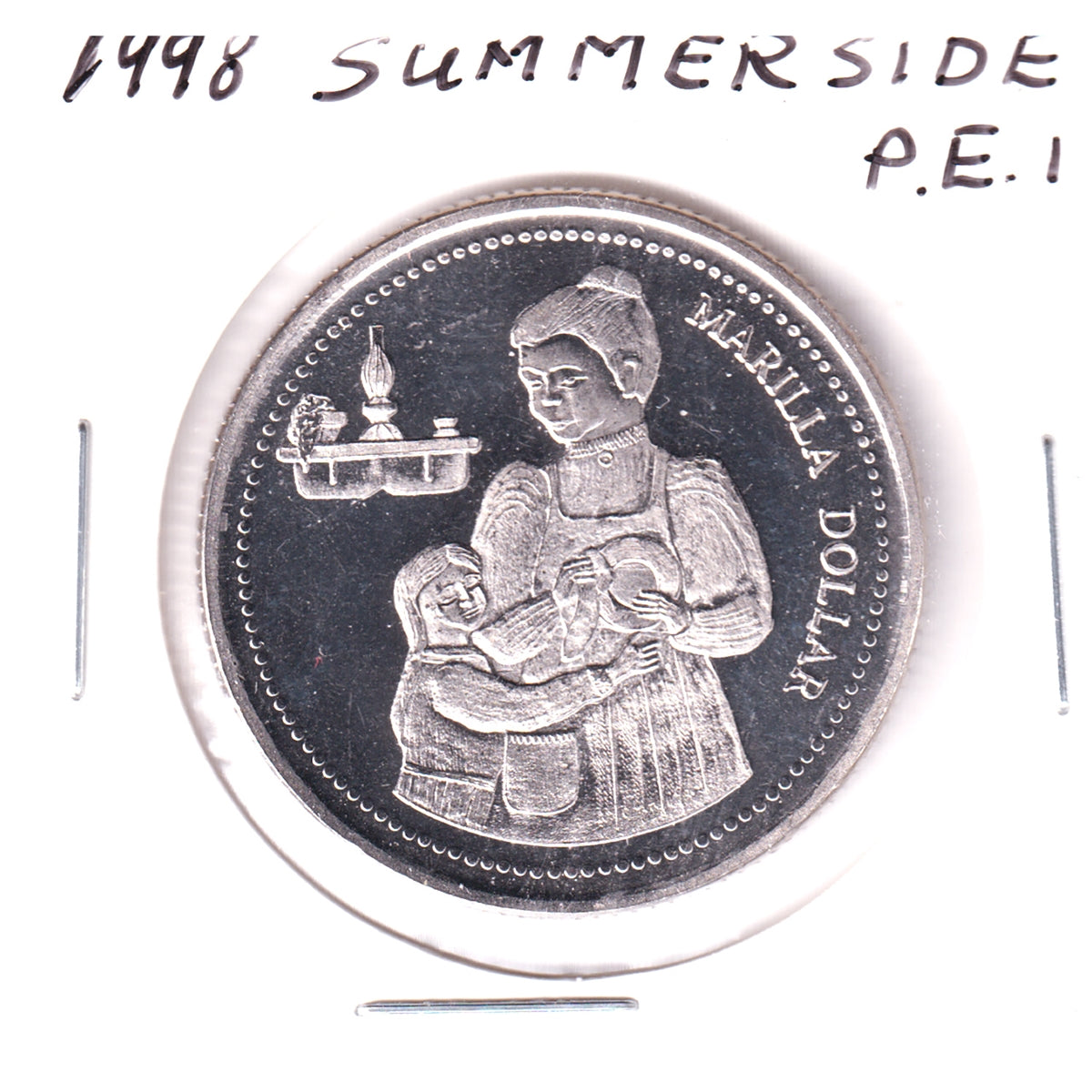 1998 Greater Summerside, PEI, Marilla Dollar Token