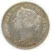 1870 Narrow 0 Canada 10-cents VF-EF (VF30) Impaired