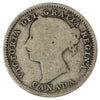 1884 Canada 10-cents Good (G4) Scratched