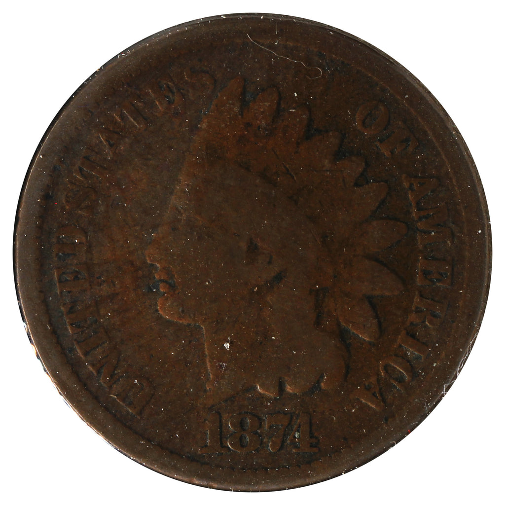 1874 USA Cent Good (G4)