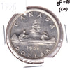 1956 Canada Dollar EF-AU (EF45) Scratched, toned, or impaired