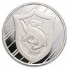4x Harry Potter: Houses of Hogwarts 1oz Silver (No Tax) 4pcs. May have toning spots/scr capsule.