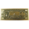 United States One Million Dollar Gold-plated Novelty Note