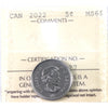 2022 Canada 5-cents ICCS Certified MS66