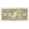 BC-25b 1937 Canada $20 Gordon-Towers F-VF. Tears, Writing or Impaired