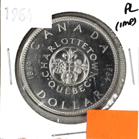1964 Canada Dollar Proof Like (Scratched, Cleaned or Impaired)