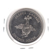 1976 Jasper, Alberta, Souvenir Dollar: Columbia Icefields