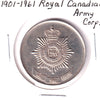 1961 Royal Canadian Army Service Corps Diamond Jubilee Medallion