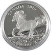 2015 $100 for $100 Canadian Horse Fine Silver (No Tax) Capsule Only (Coin scuffed)