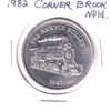 1982 Corner Brook Newfoundland Dog Trade Dollar Token: The Newfie Bullet