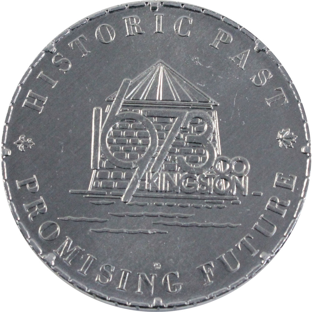 1973 Kingston, ON, Troisieme Centenaire Frontenac Dollar