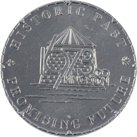 1973 Kingston, ON, Troisieme Centenaire Frontenac Dollar