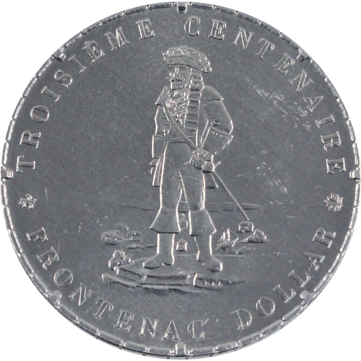 1973 Kingston, ON, Troisieme Centenaire Frontenac Dollar