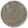 1899 Small 9's Canada 10-cents Fine (F-12) Bent