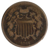 1866 USA 2 Cents