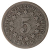 1867 No Rays USA Nickel G-VG (G6) Impaired
