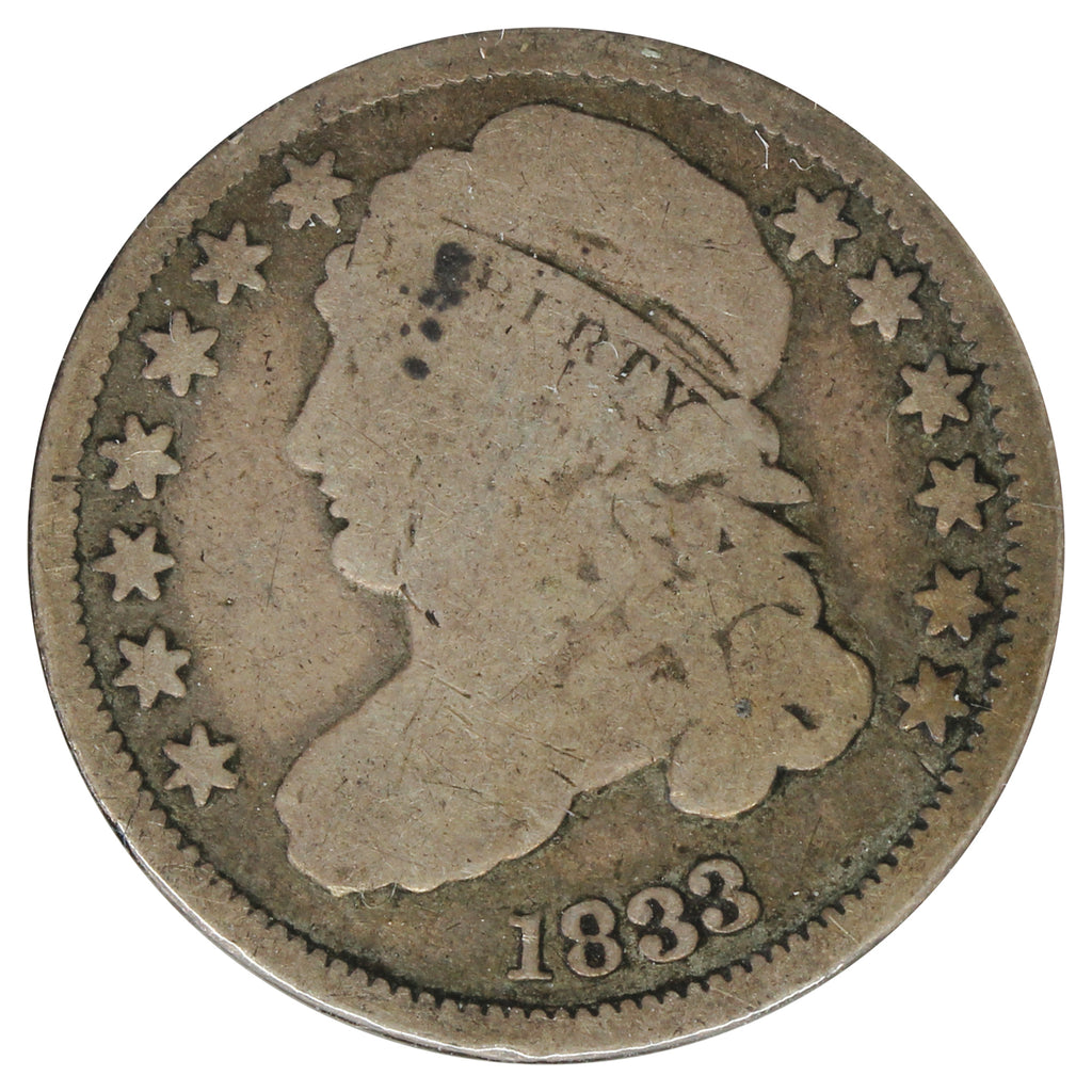 1833 USA Dime Good (G-4)