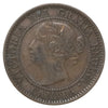 1859 DP N9 #1 Canada 1-cent Very Fine (VF20) Scratched, marks, or impaired
