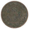 1859 DP N9 #1 Canada 1-cent F-VF (F15) Scratched, marks, or impaired