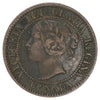 1859 DP N9 #1 Canada 1-cent F-VF (F15) Scratched, marks, or impaired