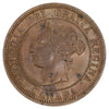 1876H Canada 1-cent UNC+ (MS62) Lustrous Brown