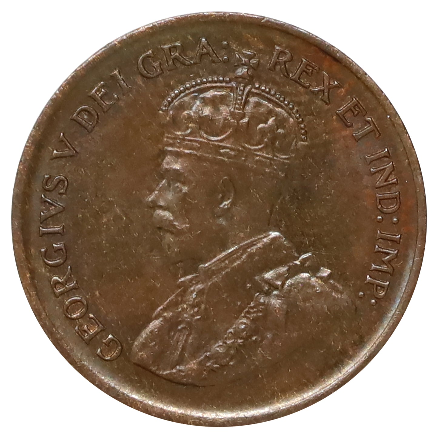 1928 Canada 1-cent Brilliant Uncirculated (MS64) Lustrous Brown