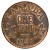 1931 Canada 1-cent Brilliant Uncirculated (MS64) Lustrous Red & Brown