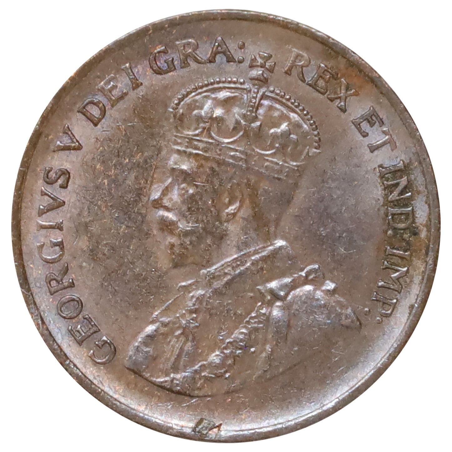 1931 Canada 1-cent UNC+ (MS62) Lustrous Brown